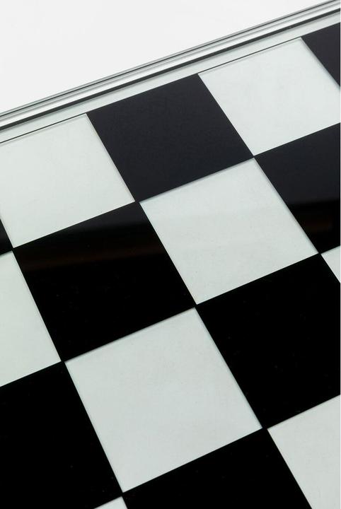 Actual product image Kare Design Deco Object Chess Transparent 60x60cm