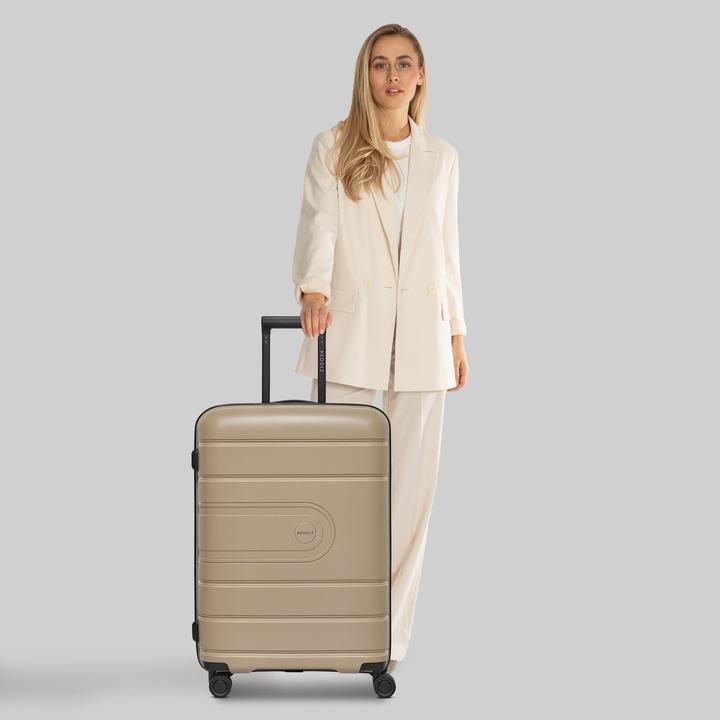 Image du produit Redolz Essentials 11 4 Rollen Trolley 66 cm mit Dehnfalte (80 l, L (90 - 115l))