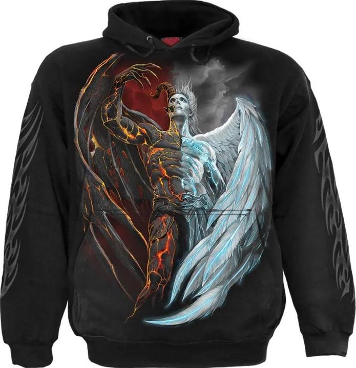 Immagine prodotto Spiral Divided Soul Felpa con Cappuccio Adulto Unisex (L)