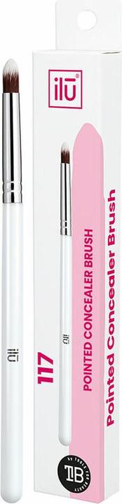 Ilu T4B 100 serie Kabuki Flachpinsel Makeup Weiss Schminkpinsel Gesicht (117)