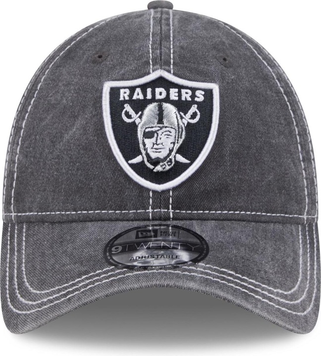 Image du produit New Era 9Twenty Cap - Washed Las Vegas Raiders Schwarz