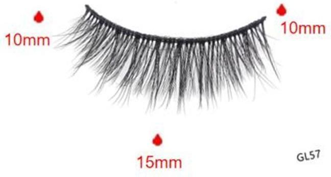 Actual product image MU Style Volume Series (Artificial eyelashes)