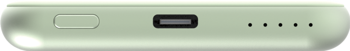 Actual product image Verbatim POWER BANK 5000 VERT (5000 mAh, 20 W, 18500 Wh)
