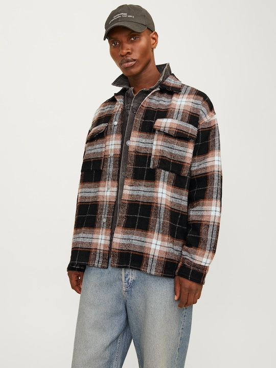 Produktbild Jack & Jones Weit geschnitten Overshirt Overshirt (S)