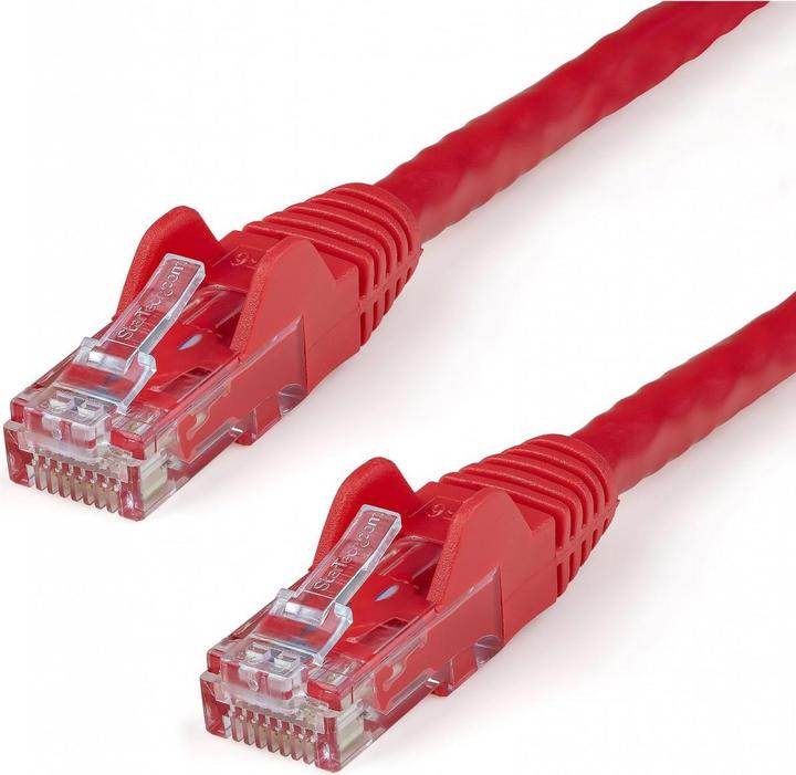 Actual product image StarTech 2m Red Cat6 Patch Cable (UTP, CAT6, 2 m)