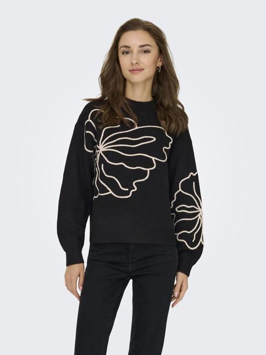 Produktbild JdY Jdyjella L/S Flower Pullover Knt Noos (M)