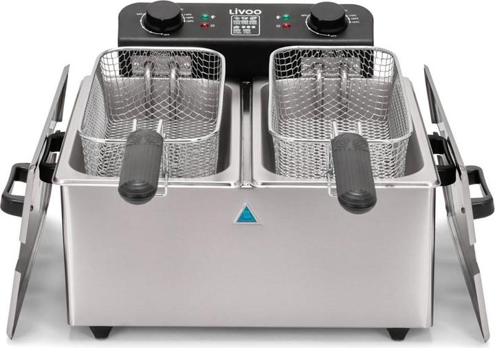Produktbild Livoo Doppelfritteuse 2 x 3 L (EU-Stecker)