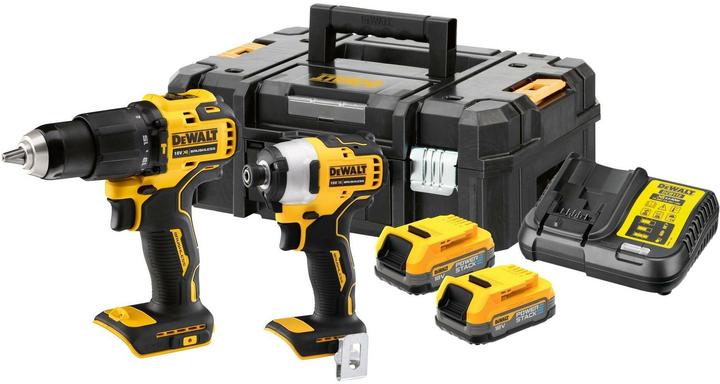 Actual product image DeWalt Battery combi pack, 18V, DCD709+DCF809 (Rechargeable battery operated)