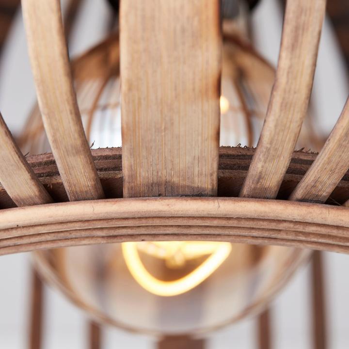 Produktbild Brilliant Woodrow Deckenleuchte 32cm hellbraun (E27)