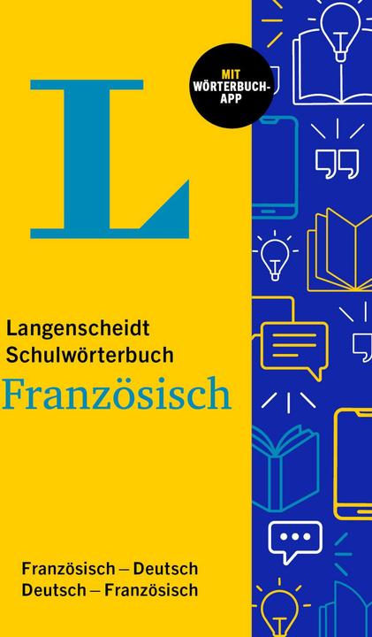 Immagine prodotto Langenscheidt Schulwörterbuch Französisch (Francese, Tedesco, 2025)