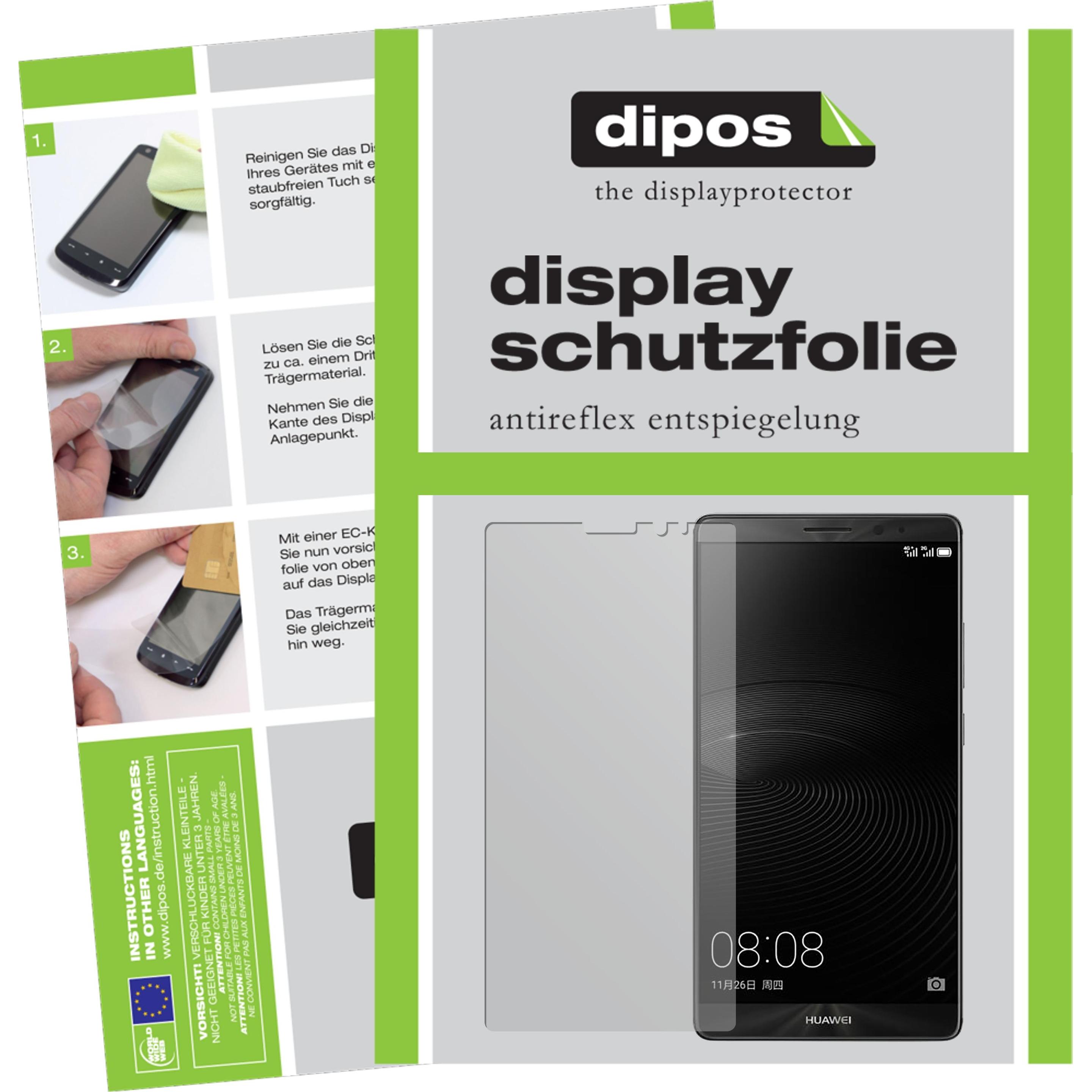 Thumbnail - Dipos Displayschutzfolie Antireflex (2 Stück, Huawei Mate 8), Smartphone Schutzfolie, Transparent