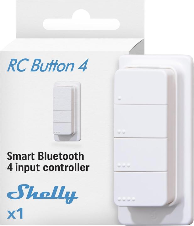 Immagine prodotto Shelly BLU RC Button 4 (Bluetooth)