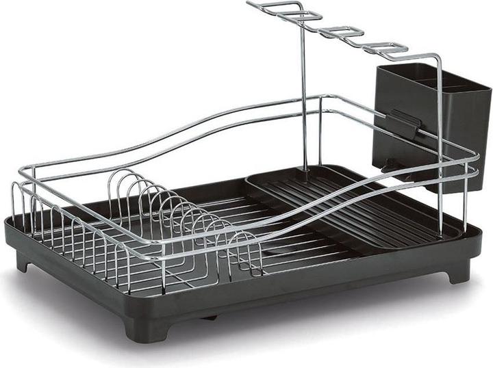 Actual product image Zeller Present Dish drainer, chrome-plated metal/