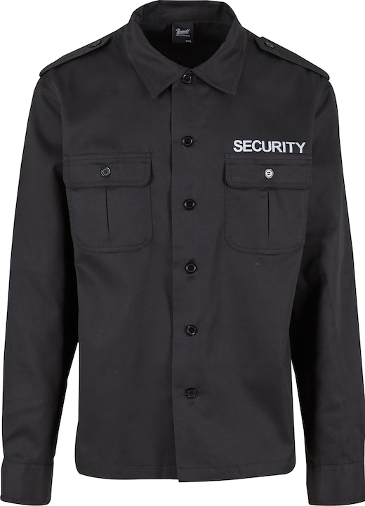Produktbild Brandit Security US Langarm-Shirt, Schwarz Grösse 4XL (4XL)