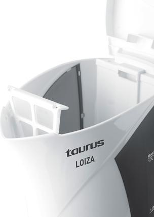 Image du produit Taurus Bouilloire Loiza 2 L Blanc (2 l)