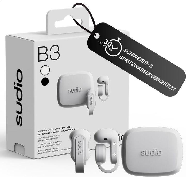Actual product image Sudio B3 White (30 h, Wireless)