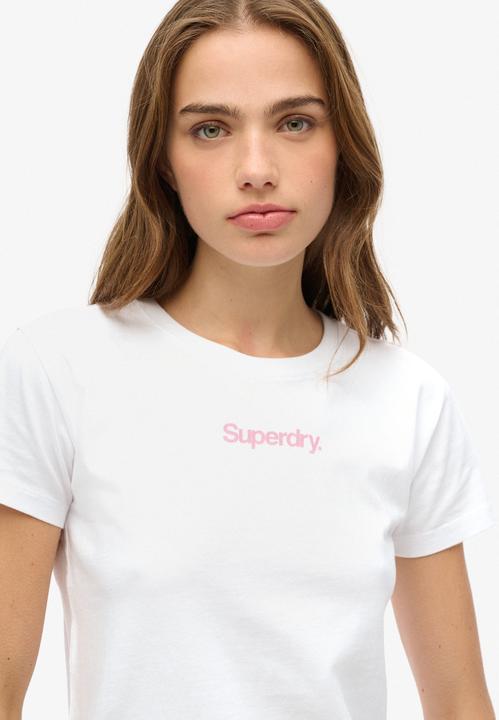 Produktbild Superdry Figurbetontes Core City T-Shirt mit Logo (12XL)