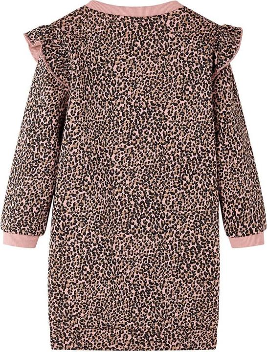 Produktbild vidaXL Kinder-Pulloverkleid Mittelrosa 116,Material: 95 (116)