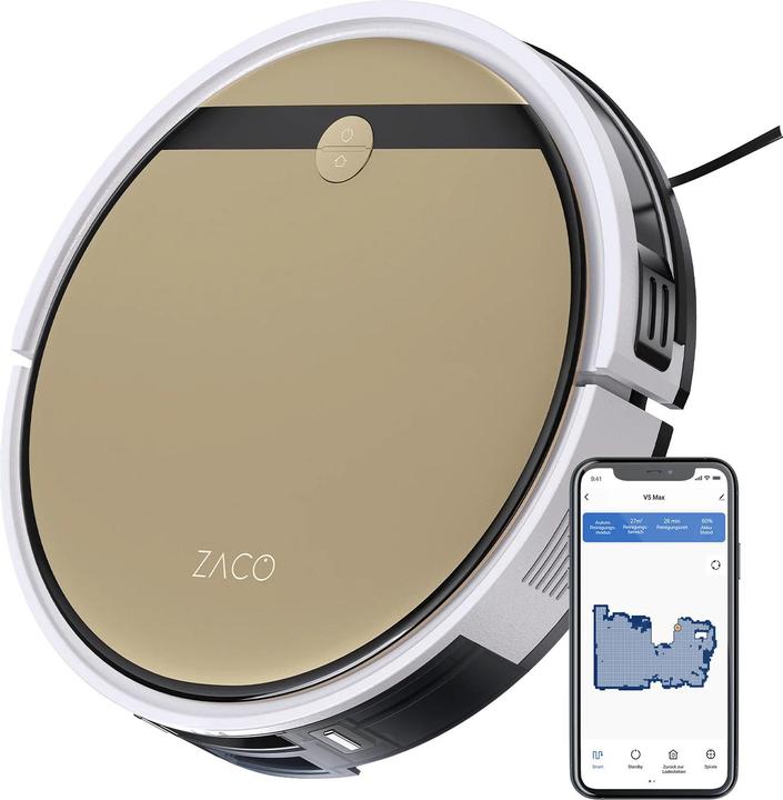 Actual product image Zaco V5 Max (3000 Pa)