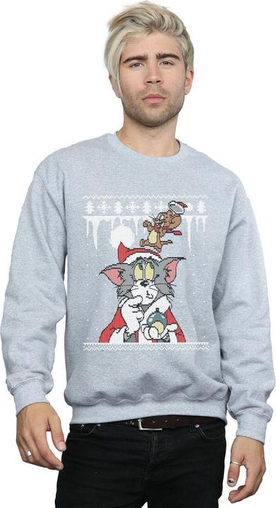 Produktbild Tom & Jerry Christmas Fair Isle Sweatshirt (XL)