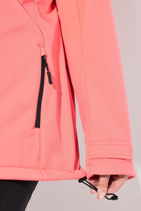 Produktbild Ulla Popken HYPRAR Softshelljacke, wasserabweisend, Stretch, Reflektor (42, 44)