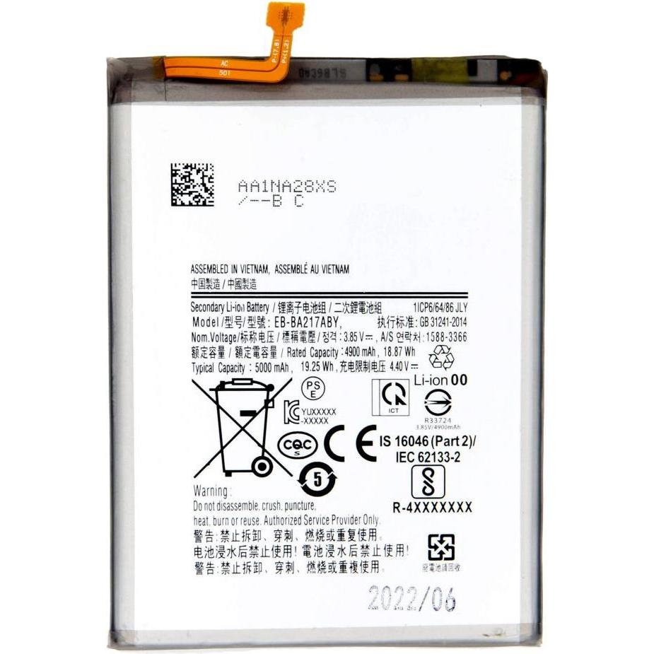 NoName Samsung A21s baterie EB-BA217ABY Li-Ion (OEM), Smartphone Akku