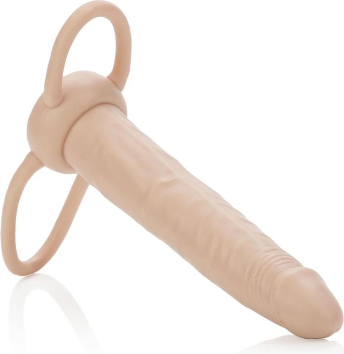 Actual product image CalExotics Accommodator Double Penetration in Ivory