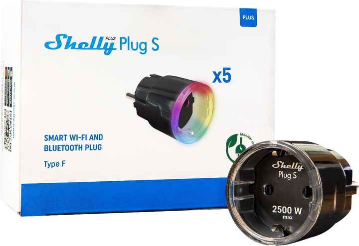 Actual product image Shelly Plus Plug S
