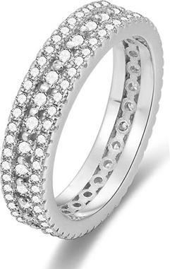 Immagine prodotto Beneto Anello in argento con zirconi AGG325 - Circuito: 54 mm (54)