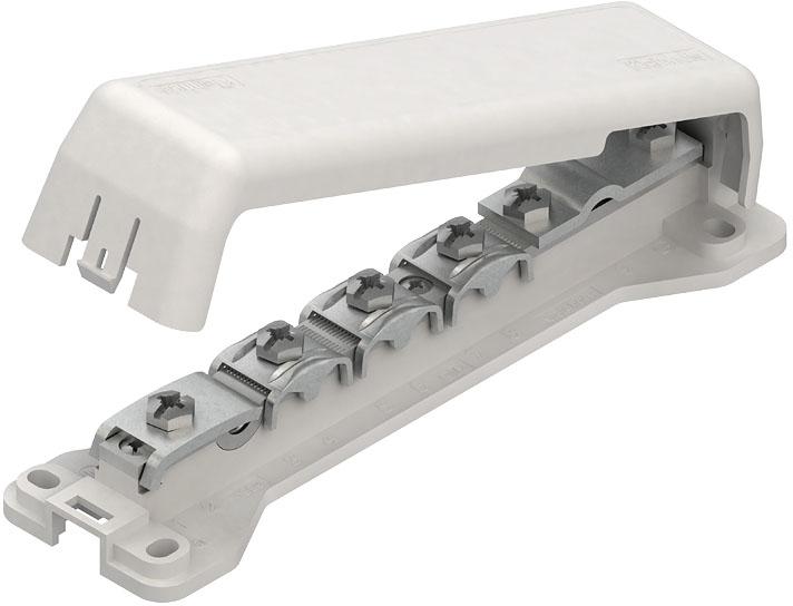 Actual product image Kleinhuis GmbH Co. KG Equipotential bonding bar 1309 (Cable ties)