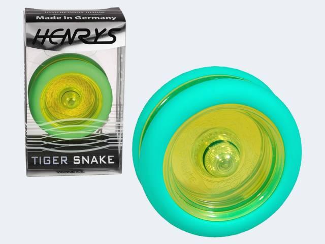 Produktbild Henrys Yo-Yo Tiger grün-gelb