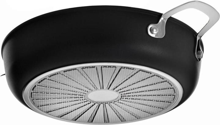 Produktbild Ballarini Patelnia Alba głęboka z 2 uchwytami tytanowa 28 cm ALBG3ED.28D (28 cm, Bratpfanne, Aluminium)