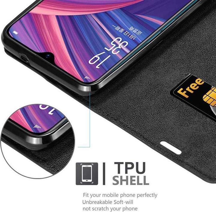 Actual product image Cadorabo Book Invisible Magnet Cover (Oppo R17 Pro)