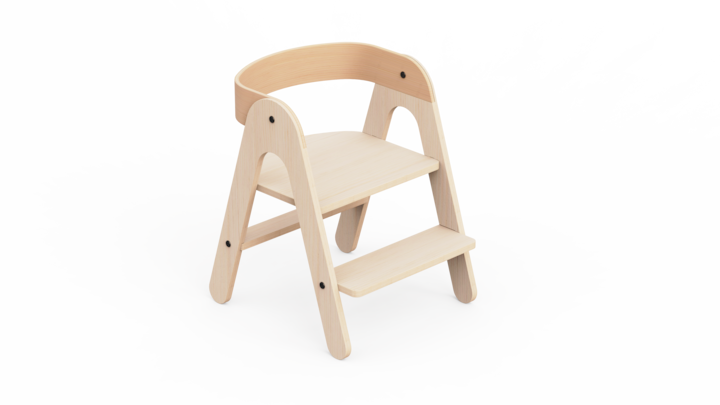 Actual product image MamaToyz Ministep mini tower stool