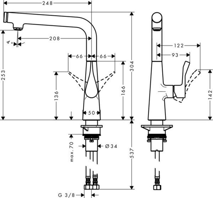 Immagine prodotto hansgrohe Acciaio inossidabile Metris Select