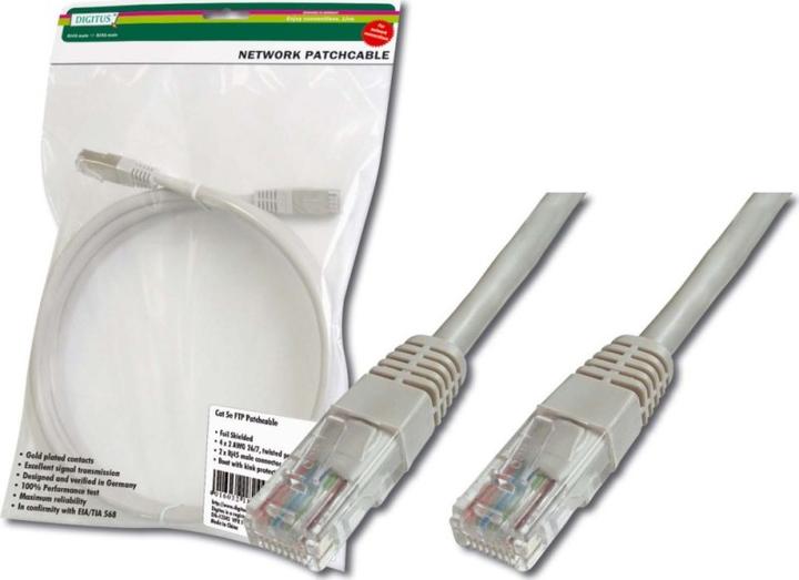 Produktbild Digitus CAT 5e U/UTP Patchkabel (U/UTP, CAT5e, 15 m)