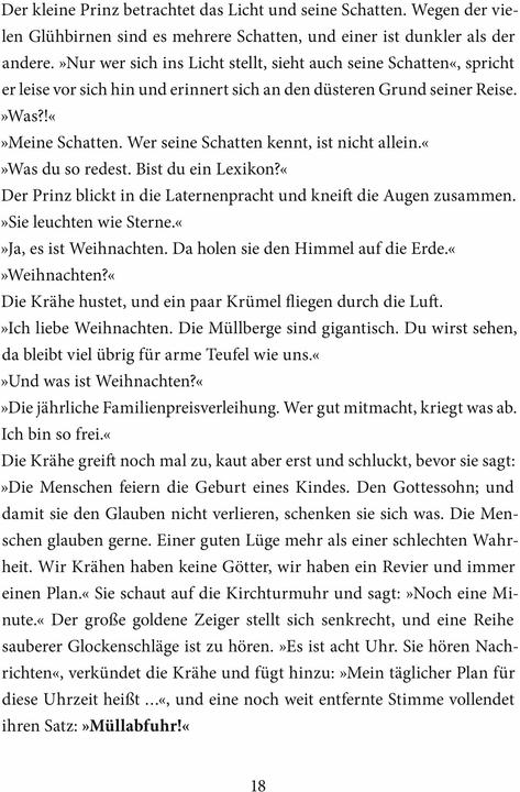 Produktbild Weihnachten mit dem kleinen Prinzen (Deutsch, Martin Baltscheit, 2018)