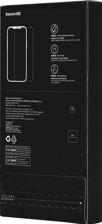 Immagine prodotto Baseus 0,3 mm Protezione completa della privacy Protezione dello schermo in vetro temperato di cristallo (1 Pezzo/i, Apple iPhone XS Max, Apple iPhone 11 Pro Max)