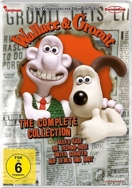 Immagine prodotto Wallace Gromit La collezione completa (DVD, 2008, Tedesco, Inglese)