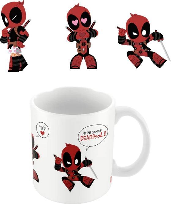 Actual product image Deadpool Here Comes Mug (325 ml)