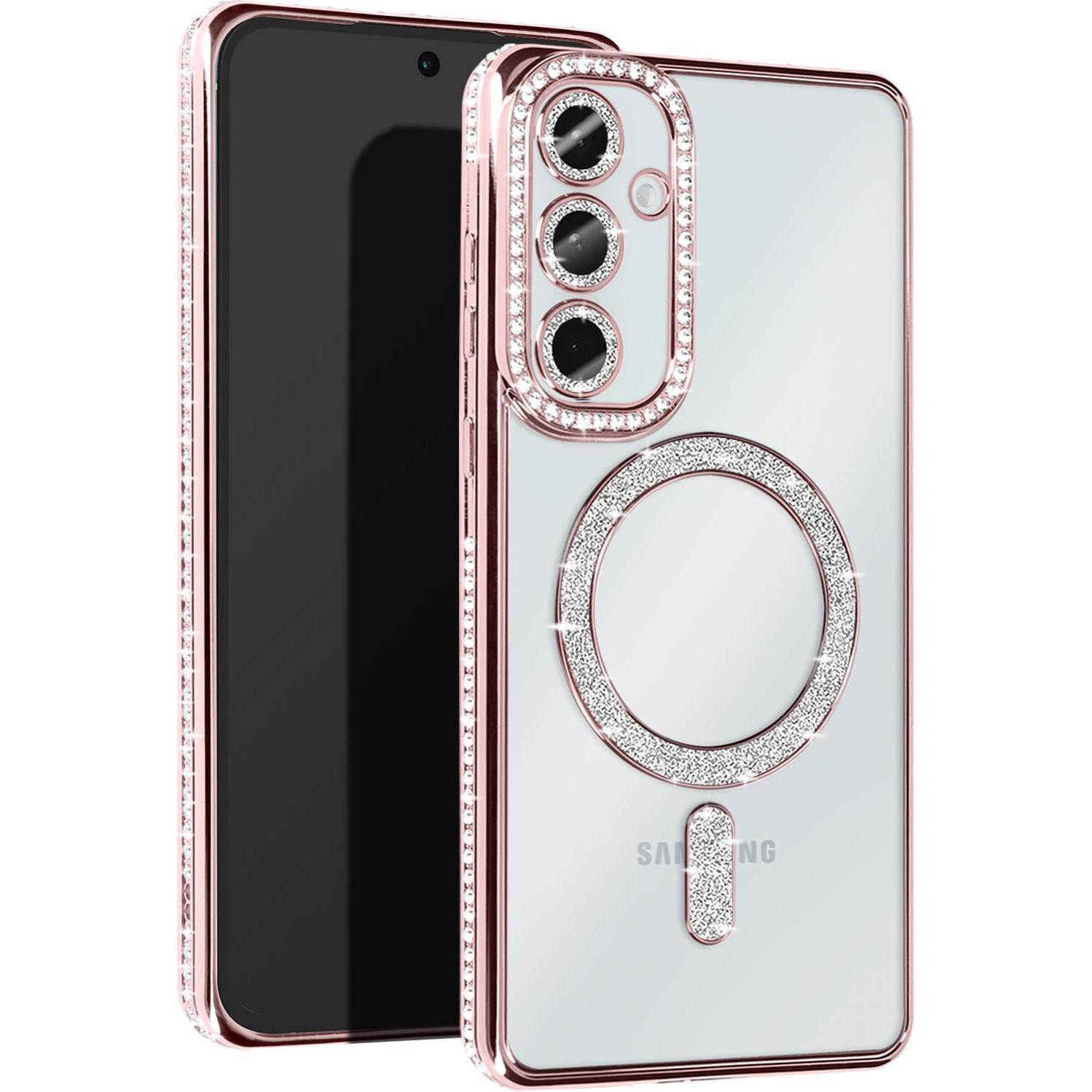 Avizar Glamor Guard Case (Samsung Galaxy A55), Smartphone Hülle, Rosa