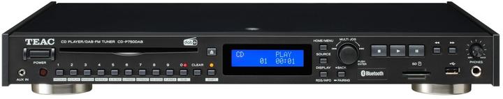 Produktbild TEAC CD-P750DAB-B (CD Player, Radio Tuner)