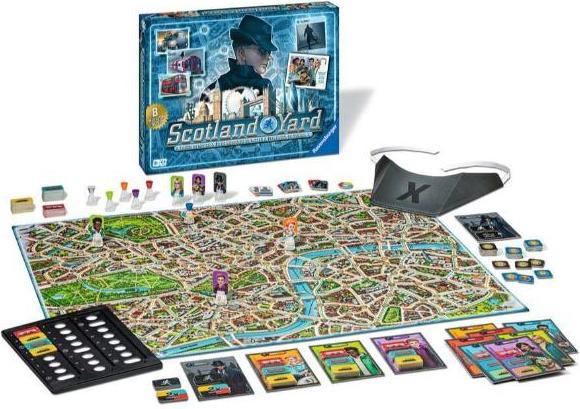 Produktbild Ravensburger Scotland Yard Refresh 40. Spiel von