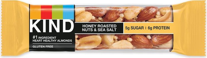 Immagine prodotto Be-Kind Noci tostate al miele e sale marino 12 pezzi (480 g)