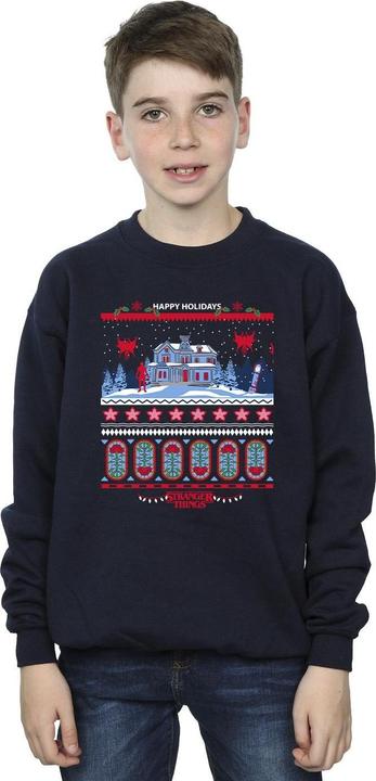 Produktbild Netflix Stranger Things Fair Isle Sweatshirt Jungen (128)