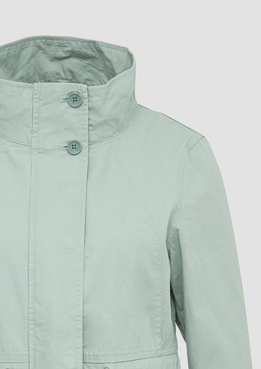 Produktbild S.Oliver Outdoor-Jacke Baumwolljacke mit Tunnelzug in der Taille (L)