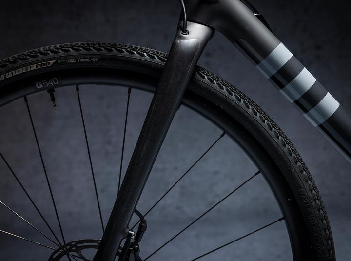 Actual product image Dyedbro Gravel Frame Protection Kit Clear - White Matte