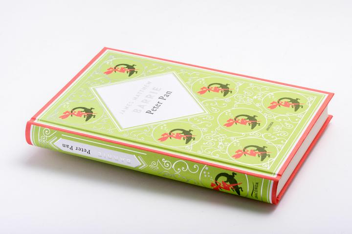 Actual product image J.M. Barrie, Peter Pan. Schmuckausgabe mit Silberprägung (German, J.M. Barrie, Kim Landgraf, 2024)
