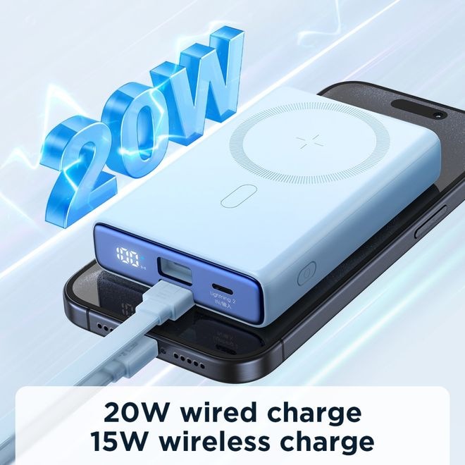 Actual product image Joyroom JR-PBM01 (10000 mAh, 20 W, 38.50 Wh)