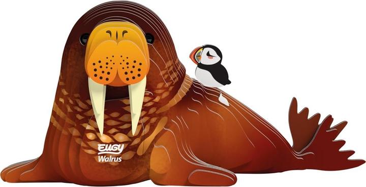 Actual product image Eugy 3D craft kit walrus (MQ6)